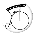 The Penny Farthing Bicycle- Seal of the 'Village'